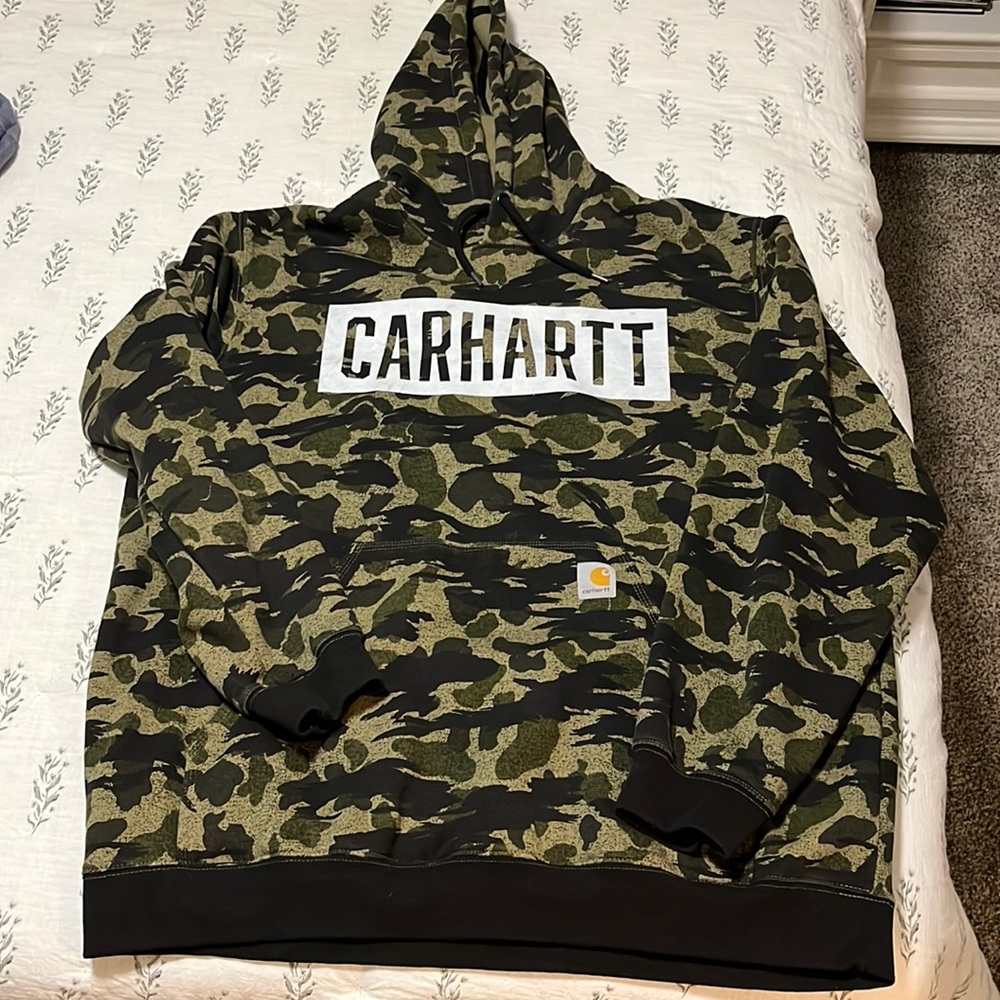 Carhartt Camo Hoodie XL